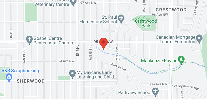 map of 14627 MACKENZIE DR NW